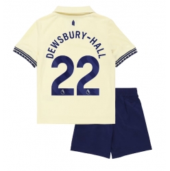 Everton Kiernan Dewsbury-Hall #22 Bortedraktsett Barn 2025-26 Kortermet (+ Korte bukser)