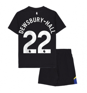 Everton Kiernan Dewsbury-Hall #22 Tredjedraktsett Barn 2025-26 Kortermet (+ Korte bukser)
