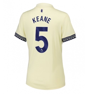 Everton Michael Keane #5 Bortedrakt Dame 2025-26 Kortermet