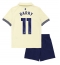 Everton Thierno Barry #11 Bortedraktsett Barn 2025-26 Kortermet (+ Korte bukser)