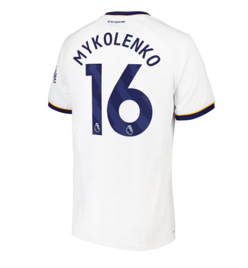Everton Vitaliy Mykolenko #16 Bortedrakt 2026-27 Kortermet Everton Vitaliy Mykolenko #16 Bortedrakt 2026-27 Kortermet