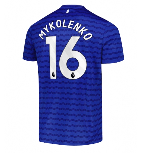 Everton Vitaliy Mykolenko #16 Hjemmedrakt 2025-26 Kortermet Everton Vitaliy Mykolenko #16 Hjemmedrakt 2025-26 Kortermet