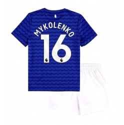 Everton Vitaliy Mykolenko #16 Hjemmedraktsett Barn 2025-26 Kortermet (+ Korte bukser)