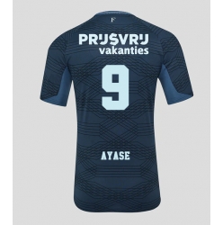 Feyenoord Ayase Ueda #9 Bortedrakt 2025-26 Kortermet