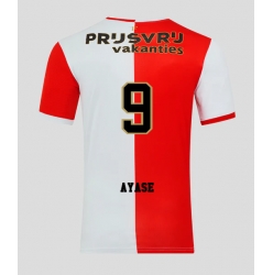 Feyenoord Ayase Ueda #9 Hjemmedrakt 2025-26 Kortermet
