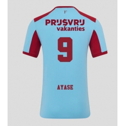 Feyenoord Ayase Ueda #9 Tredjedrakt 2025-26 Kortermet