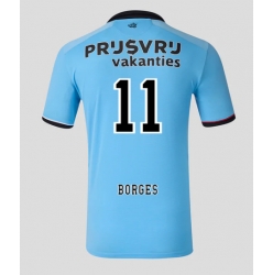 Feyenoord Goncalo Borges #11 Bortedrakt 2026-27 Kortermet
