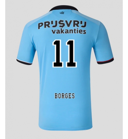 Feyenoord Goncalo Borges #11 Bortedrakt 2026-27 Kortermet Feyenoord Goncalo Borges #11 Bortedrakt 2026-27 Kortermet