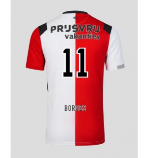 Feyenoord Goncalo Borges #11 Hjemmedrakt 2026-27 Kortermet