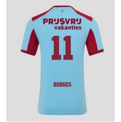 Feyenoord Goncalo Borges #11 Tredjedrakt 2025-26 Kortermet