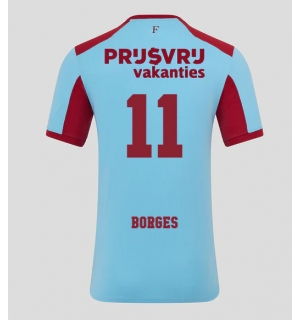 Feyenoord Goncalo Borges #11 Tredjedrakt 2025-26 Kortermet