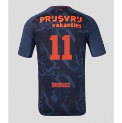 Feyenoord Goncalo Borges #11 Tredjedrakt 2026-27 Kortermet