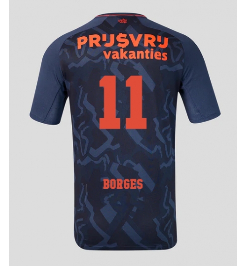 Feyenoord Goncalo Borges #11 Tredjedrakt 2026-27 Kortermet Feyenoord Goncalo Borges #11 Tredjedrakt 2026-27 Kortermet