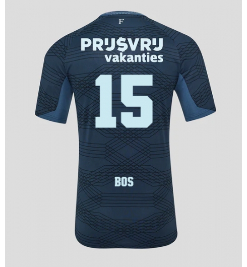 Feyenoord Jordan Bos #15 Bortedrakt 2025-26 Kortermet Feyenoord Jordan Bos #15 Bortedrakt 2025-26 Kortermet
