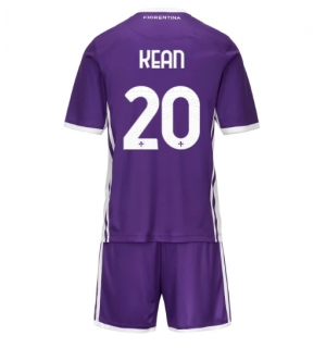 Fiorentina Moise Kean #20 Hjemmedraktsett Barn 2025-26 Kortermet (+ Korte bukser)