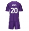 Fiorentina Moise Kean #20 Hjemmedraktsett Barn 2025-26 Kortermet (+ Korte bukser)