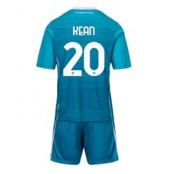 Fiorentina Moise Kean #20 Tredjedraktsett Barn 2025-26 Kortermet (+ Korte bukser)