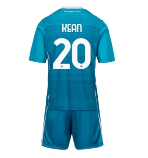 Fiorentina Moise Kean #20 Tredjedraktsett Barn 2025-26 Kortermet (+ Korte bukser)