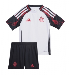 Flamengo Bortedraktsett Barn 2025-26 Kortermet (+ Korte bukser)