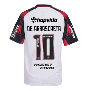 Flamengo Giorgian de Arrascaeta #10 Bortedrakt 2025-26 Kortermet