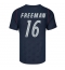 Forente stater Alex Freeman #16 Bortedrakt VM 2026 Kortermet Forente stater Alex Freeman #16 Bortedrakt VM 2026 Kortermet