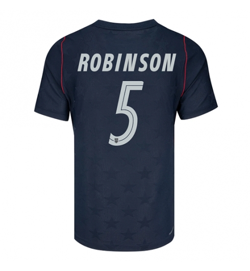 Forente stater Antonee Robinson #5 Bortedrakt VM 2026 Kortermet Forente stater Antonee Robinson #5 Bortedrakt VM 2026 Kortermet