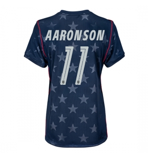 Forente stater Brenden Aaronson #11 Bortedrakt Dame VM 2026 Kortermet
