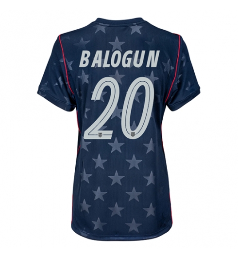 Forente stater Folarin Balogun #20 Bortedrakt Dame VM 2026 Kortermet Forente stater Folarin Balogun #20 Bortedrakt Dame VM 2026 Kortermet