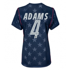 Forente stater Tyler Adams #4 Bortedrakt Dame VM 2026 Kortermet