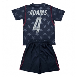 Forente stater Tyler Adams #4 Bortedraktsett Barn VM 2026 Kortermet (+ Korte bukser)