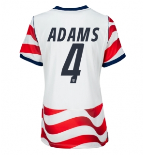 Forente stater Tyler Adams #4 Hjemmedrakt Dame VM 2026 Kortermet