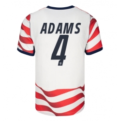 Forente stater Tyler Adams #4 Hjemmedrakt VM 2026 Kortermet