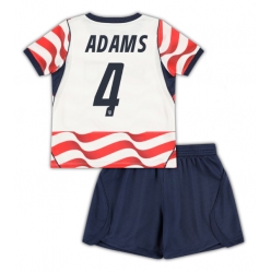Forente stater Tyler Adams #4 Hjemmedraktsett Barn VM 2026 Kortermet (+ Korte bukser)