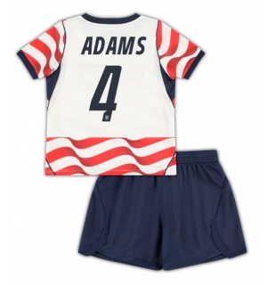 Forente stater Tyler Adams #4 Hjemmedraktsett Barn VM 2026 Kortermet (+ Korte bukser)