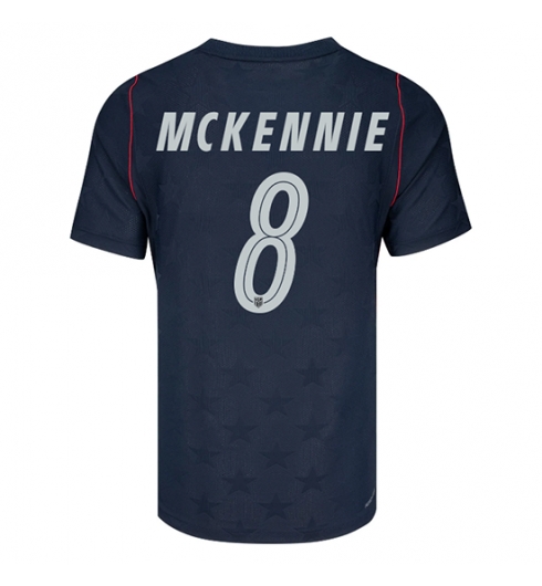 Forente stater Weston McKennie #8 Bortedrakt VM 2026 Kortermet Forente stater Weston McKennie #8 Bortedrakt VM 2026 Kortermet
