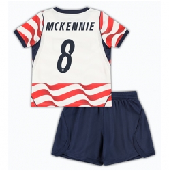 Forente stater Weston McKennie #8 Hjemmedraktsett Barn VM 2026 Kortermet (+ Korte bukser)