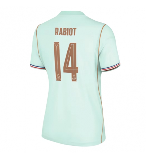 Frankrike Adrien Rabiot #14 Bortedrakt Dame VM 2026 Kortermet Frankrike Adrien Rabiot #14 Bortedrakt Dame VM 2026 Kortermet