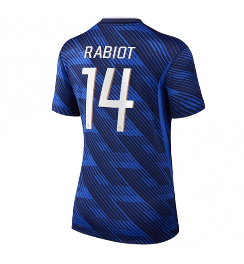 Frankrike Adrien Rabiot #14 Hjemmedrakt Dame VM 2026 Kortermet Frankrike Adrien Rabiot #14 Hjemmedrakt Dame VM 2026 Kortermet