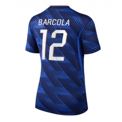Frankrike Bradley Barcola #12 Hjemmedrakt Dame VM 2026 Kortermet