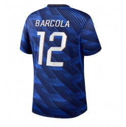 Frankrike Bradley Barcola #12 Hjemmedrakt VM 2026 Kortermet