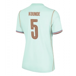 Frankrike Jules Kounde #5 Bortedrakt Dame VM 2026 Kortermet