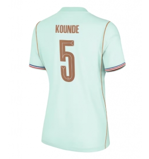 Frankrike Jules Kounde #5 Bortedrakt Dame VM 2026 Kortermet