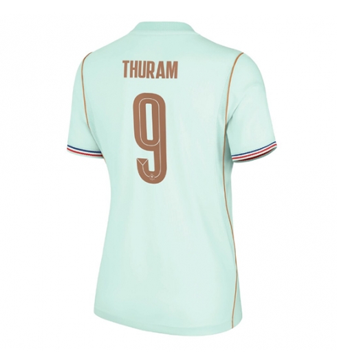 Frankrike Marcus Thuram #9 Bortedrakt Dame VM 2026 Kortermet Frankrike Marcus Thuram #9 Bortedrakt Dame VM 2026 Kortermet