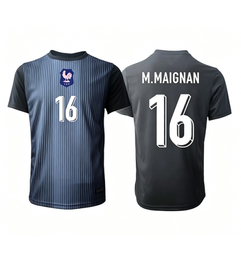 Frankrike Mike Maignan #16 Keeper Hjemmedrakt VM 2026 Kortermet Frankrike Mike Maignan #16 Keeper Hjemmedrakt VM 2026 Kortermet