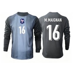 Frankrike Mike Maignan #16 Keeper Hjemmedrakt VM 2026 Langermet