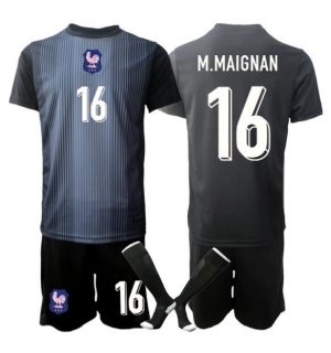 Frankrike Mike Maignan #16 Keeper Hjemmedraktsett Barn VM 2026 Kortermet (+ Korte bukser)