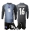 Frankrike Mike Maignan #16 Keeper Hjemmedraktsett Barn VM 2026 Langermet (+ Korte bukser)