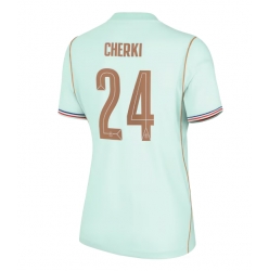 Frankrike Rayan Cherki #24 Bortedrakt Dame VM 2026 Kortermet