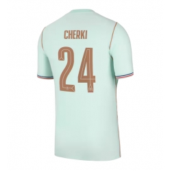 Frankrike Rayan Cherki #24 Bortedrakt VM 2026 Kortermet