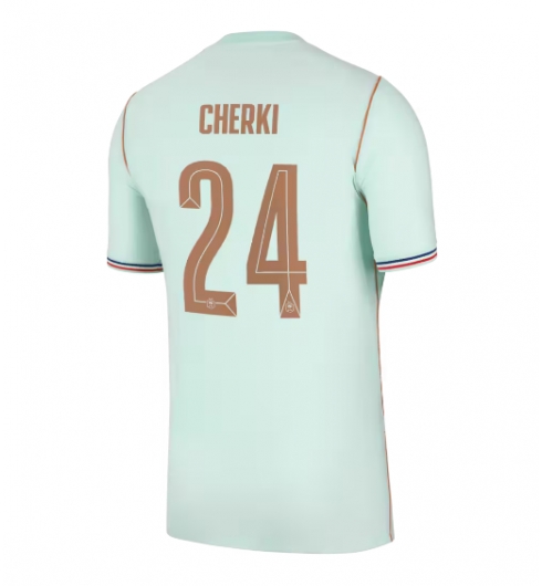 Frankrike Rayan Cherki #24 Bortedrakt VM 2026 Kortermet Frankrike Rayan Cherki #24 Bortedrakt VM 2026 Kortermet